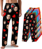 Custom Pajama Pants with Face customized PJ Pants Christmas Valentine gifts by Unknown