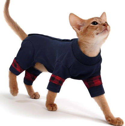 PUMYPOREITY Fur Control Cat Pajamas, Versatile Shirt by PUMYPOREITY