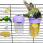 7 PCS Bird Cage Feeder for Vegetable Millet Holder Cage Accessories by Unknown