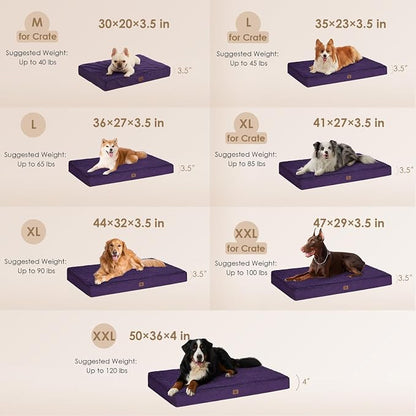 EHEYCIGA Orthopedic Dog Beds for Large Dogs - Image 2