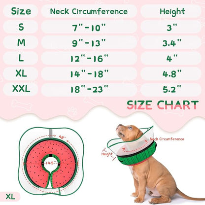 Supet Raised Inflatable Dog Cone Collar to Stop Licking, Soft Dog Cone - Image 6