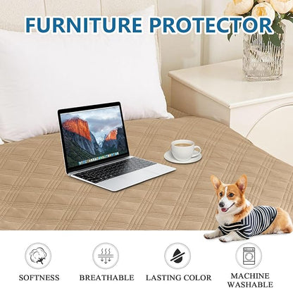 hyha Waterproof Dog Blanket, Reversible Pet Bed Blanket, Soft Sofa Couch Cover - Image 7