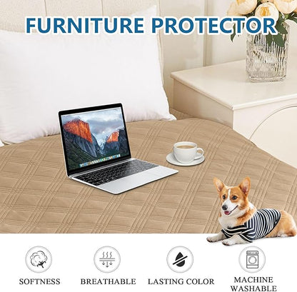 hyha Waterproof Dog Blanket, Reversible Pet Bed Blanket, Soft Sofa Couch Cover - Image 7