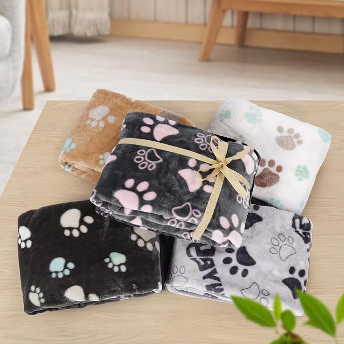 Dog Blankets for Large Dogs, Upgraded Pet Cat Flannel Blankets Washable - Image 7