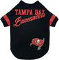 NFL Tampa Bay Buccaneers Dog & Cat T-Shirt, Small. Football PET TEE by PETSFIRST