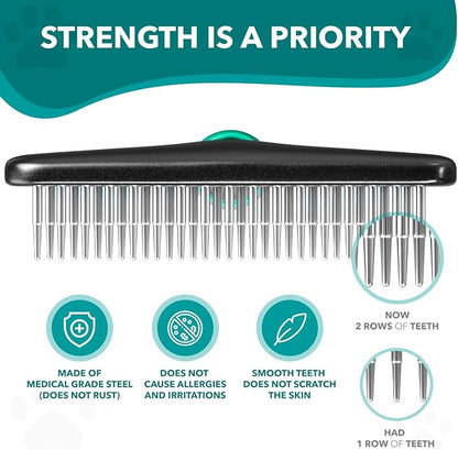 Deshedding Brush Comb - Image 4