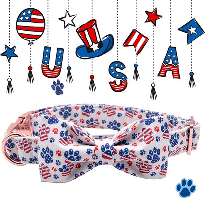 Lionheart American Flag Dog Collar - Image 2