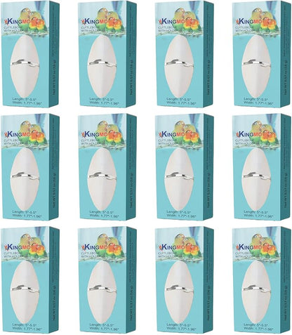 Jmxu's 5"-5.5" Bird Cuttlebone for Parakeets, Cuddle Bone by Jmxus