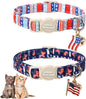 Unique Style Paws 4th of July Cat Collar, Cute Cat Collars by Uniquestylepaws