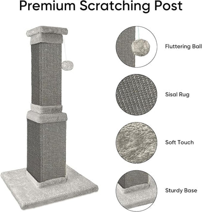 AGYM Cat Scratching Post, 32 Inch Cat Scratching Posts - Image 2