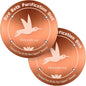 99.99% Pure Copper Bird Bath Purification Disk, 0.6mm thick, Reinforced Copper by CTTZCKJ