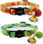 2 Pack Cotton Breakaway cat Collars by Cognatio