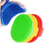 4 Pack Dog Grooming Brush, Premium Soft Silicone Pet Bath Brushes by Brillirare