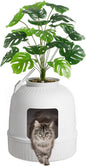 Lifewit Cat Litter Box, Hidden Enclosure Litter Tray by Lifewit