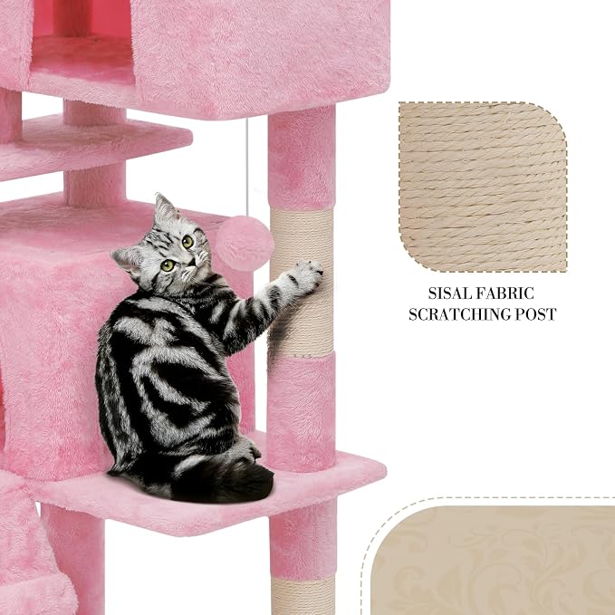 Athena Collection 70 Inch Cat Tree - Image 6