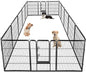 BestPet | Dog Playpen | 40 Inch, 16 Panels | Heavy Duty Metal Pet Exercise Pen by BestPet