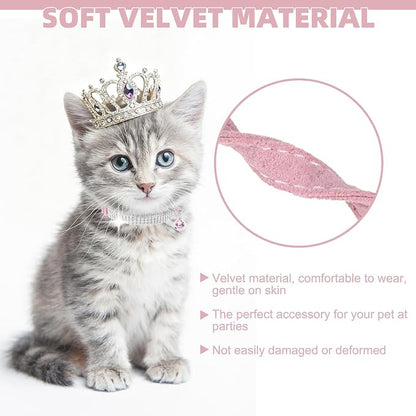 EXPAWLORER Soft Velvet Safe Cat Collars - Image 5