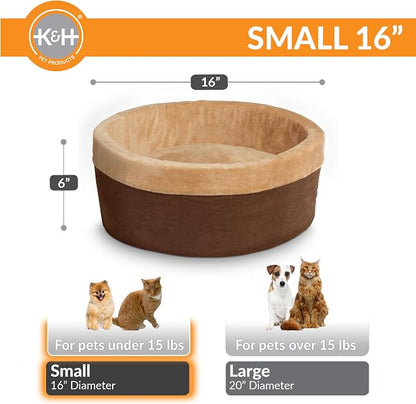 K&H Pet Products Thermo-Kitty Bed Heated Cat Beds - Image 2
