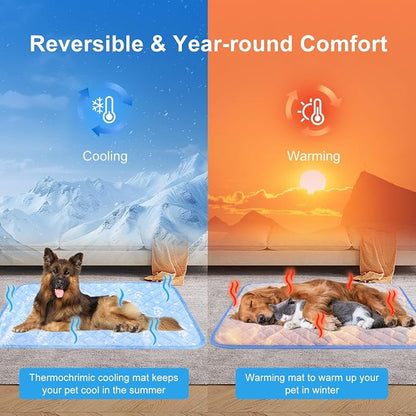 MH MYLUNE HOME Dog Cooling Mat 36x23 Inch - Image 5