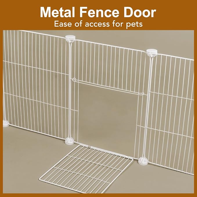 20 Panels Small Animal Playpen, Pet Playpen, C&C Cage - Image 3