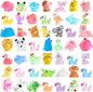DIYDEC 60PCS Luminous Mini Resin Animals 60 Styles Miniatures Glow in The Dark by DIYDEC