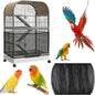 Large Bird Cage Cover, Breathable Nylon Mesh Seed Catcher by Unknown