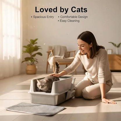 Stainless Steel Cat Litter Box - Image 9