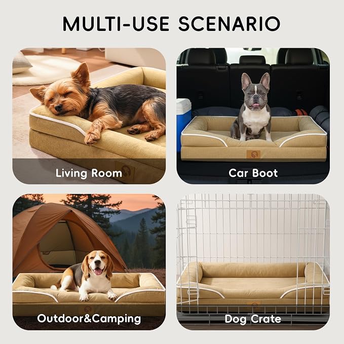 Homemate Dog Bed Large Sized Dog: 42x30 inch Orthopedic Large Dogs Bed XL - Image 7