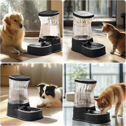 Gardner Pet Automatic Dog Water Dispenser Gravity Stainless Steel Water Waterer - Image 6