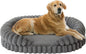 BALANCE Calming Dog Bed for Extra Large Dogs, 42 Inches Oval Washable XL Pet Bed by BalancePet