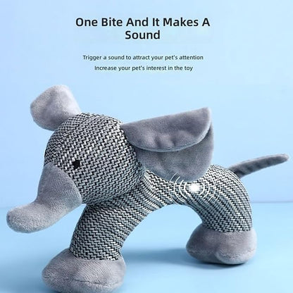 Xcho Linen Safari Companions Squeaky Dog Chew Animals Indestructible Dog Chew - Image 4
