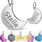Anavia Personalized Pet ID Tags, Stainless Steel Glossy Laser Engraved Dog Cat by Anavia