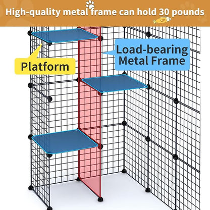 Oneluck 41Inch Catio Outdoor Cat Enclosure - Image 6
