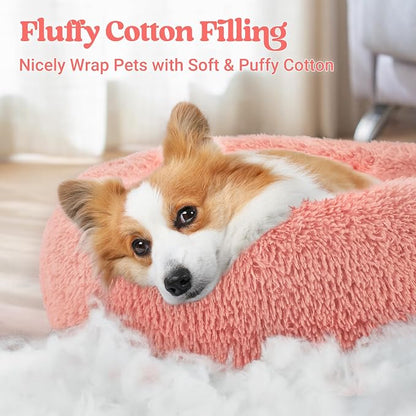 rabbitgoo Calming Dog Bed for Small Medium, 30 inches Pet Bed Machine Washable - Image 3
