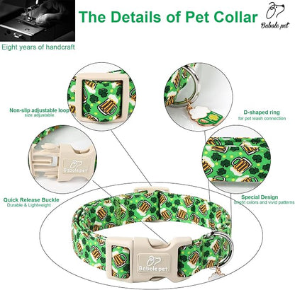 St Patricks Day Dog Collar for Small Dogs - Image 4