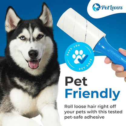 PetLovers Extra Sticky Lint Roller Mega Value Set 450 Sheets - Image 4