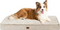 EHEYCIGA Waterproof Dog Bed Orthopedic 35"x23", Memory Foam Pet Bed by EHEYCIGA
