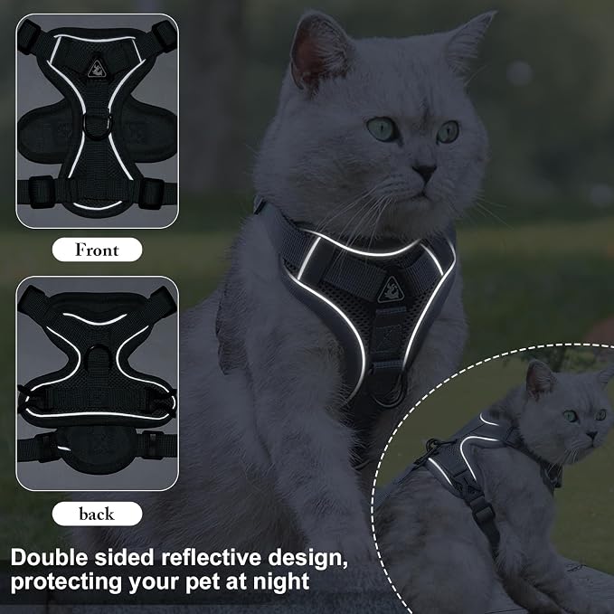 XL Cat Harness Escape Proof for Heavy Cats - Image 3