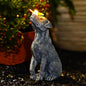 Garden Statue Dog Figurine Decor – Outdoor Decoration by Fashionoda
