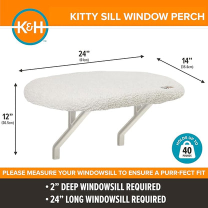K&H Pet Products Kitty Sill Cat Window Perch - Image 2