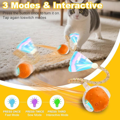 3-Pack Interactive Cat Toys Ball - Image 2