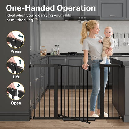 Cumbor 29.7"–51.5" Extra Wide Baby Gate - Image 8