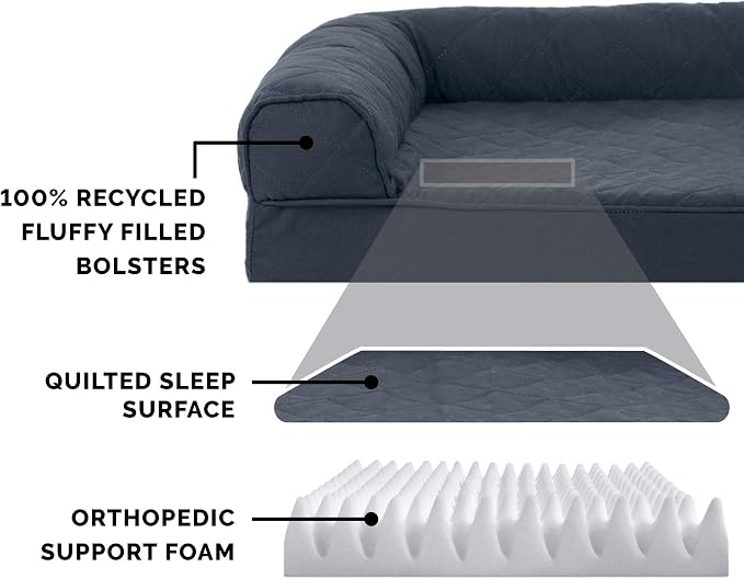 FurHaven Dreamer Sofa Orthopedic Dog Bed - Image 4