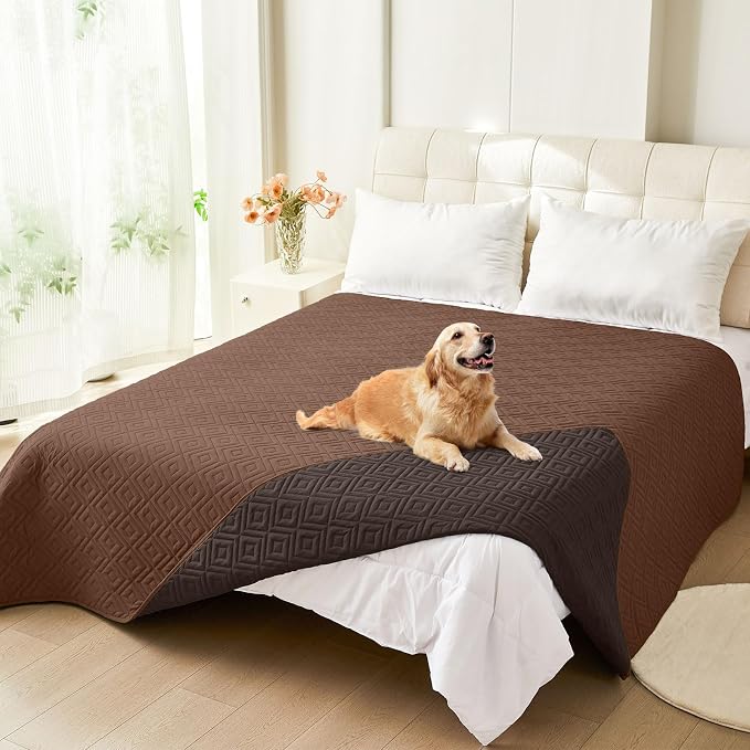 hyha Waterproof Dog Blanket, Soft Pet Bed Blankets, Waterproof Sofa Couch Cover by hyha
