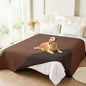 hyha Waterproof Dog Blanket, Soft Pet Bed Blankets, Waterproof Sofa Couch Cover by hyha
