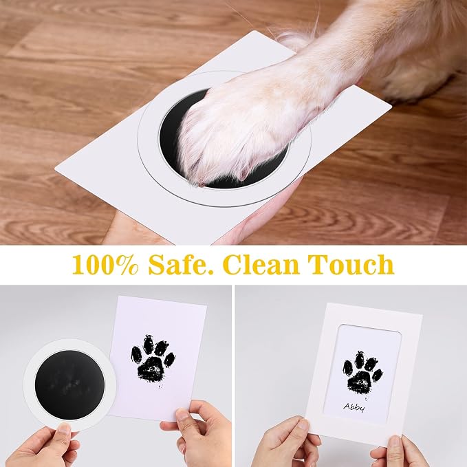Nabance Inkless Paw Print Kit for Dogs, Cats - Image 6