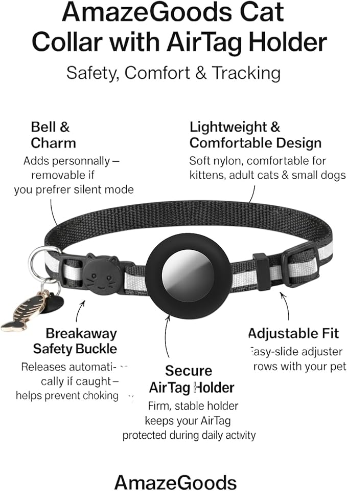 AirTag Cat Collar Airtag Holder - Image 3
