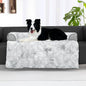 Calming Dog Couch Bed for Large Dogs, 41 x 37 inch Waterproof Removable Pet Mat by blunique