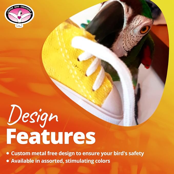 Super Bird Creations SB50011 Sneaker Bird Toy - Image 4