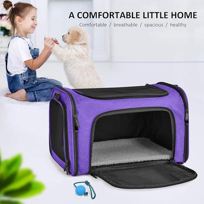 Henkelion Pet Carrier for Small Medium Cats Dogs Puppies up to 15 Lbs, Airline - Image 7